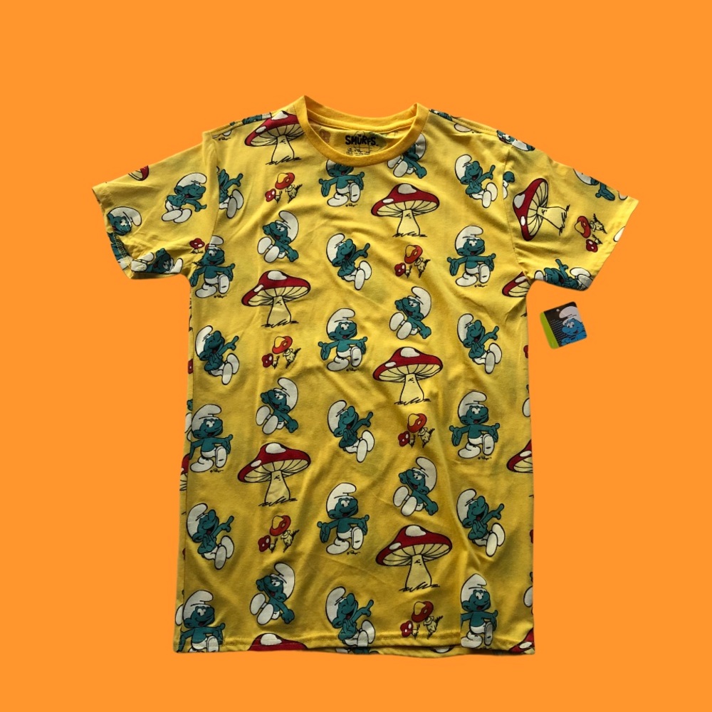 Smurfs Yellow Men’s T-shirt